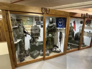 Regiments Room Display Transvaal Scottih Regimental Hq
